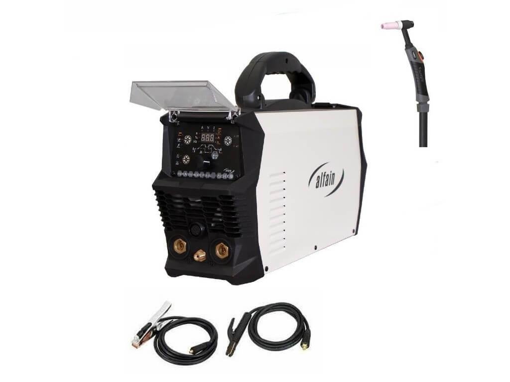 Svářecí invertor TIG Perun 200 AC/DC Pulse HF AlfaIn pro TIG
