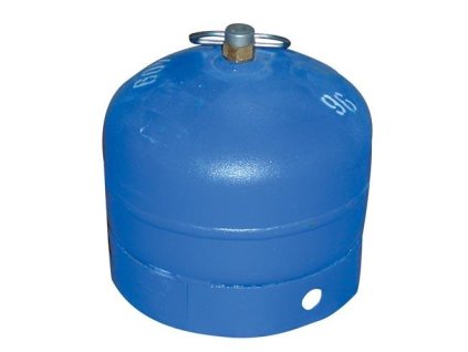 Tlaková láhev na Propan - butan 2 kg REPASOVANÁ lahev  REPASOVANÁ = použitá s platnou tlakovou zkouškou