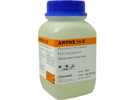 Mořící gel na nerez Antox E 71 Extra 2 kg