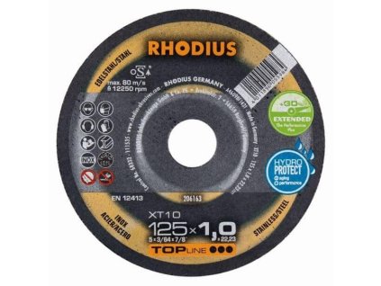 Řezný kotouč o 125 mm Rhodius TopLine