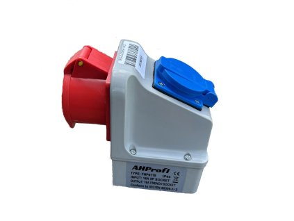 Zásuvka nástěnná 380V / 220V 16A