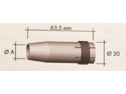 Náhradní díly pro svářecí hořák CO2 240A