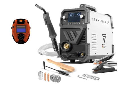 Svářečka STAHLWERK MIG MAG 200 ST - výhodný SET