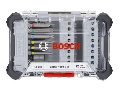 Sada bitů BOSCH Extra Hard 43 ks