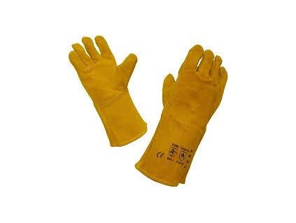 Svářečské rukavice WELD  Masivní rukavice pro svářeče vhodné na MIG a MMA svařování