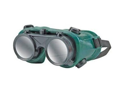 Svářečské sklopné brýle DIN5  včetně skel DIN5