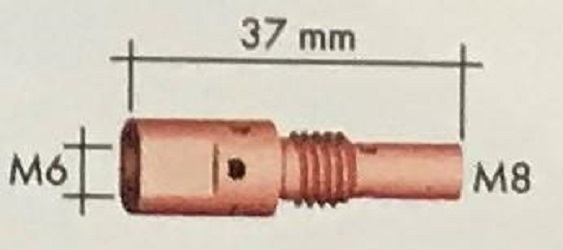 Abicor Binzel Náhradní díly pro svářecí hořák CO2 150A a 250A Díl hořáku CO2 150A a 250A: 124.0011 Bowden 0,6 3m 124.0011