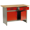 Pracovní stůl MARS 2x zásuvka, 2x dvířka - 1215 x 610 x 800 mm