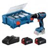 Aku příklepová vrtačka Bosch PRO GSB 18V-65 L-case