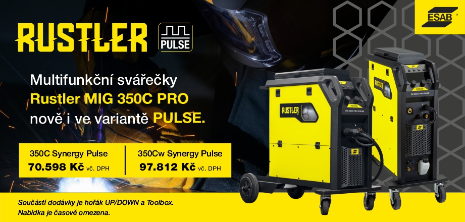 ESAB Rustler Pulse za zaváděcí ceny