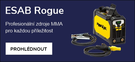 Profesionální svářečky ESAB Rogue za akční ceny