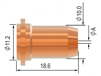 Dýza Parker SCP 40/60 - standardní - 0,9 mm