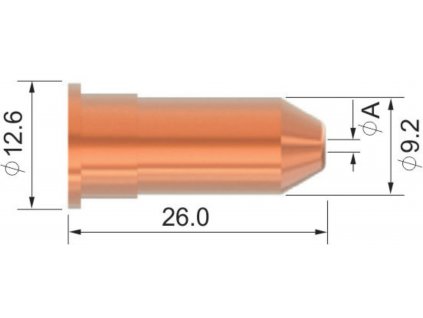 Dýza Parker SCB 50 - dlouhá - 1,0 mm - kontaktní