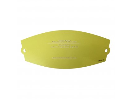 Vnější ochranná folie pro svařovací kukly Alfa In S20B Flipper - žlutá