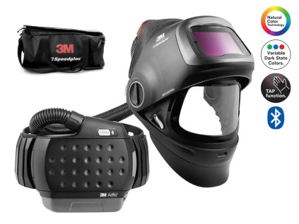 Svářečská kukla 3M Speedglas G5-01 (kazeta VC) + 3M Adflo