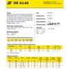 Elektroda OK 63.80 2.0x300 mm. VP