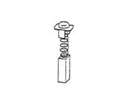 Náhradní uhlíky (2ks) pro stroje HITACHI (7 x 11 x 17 mm), typ 232