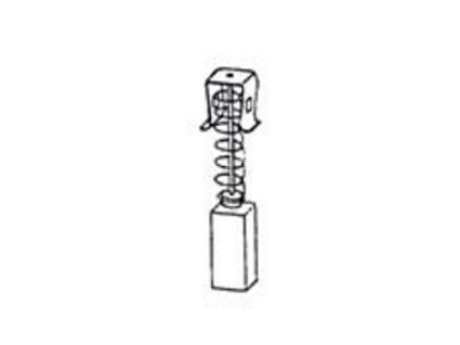 Náhradní uhlíky (2ks) pro stroje MAKITA (6 x 9 x 11 mm), typ 261