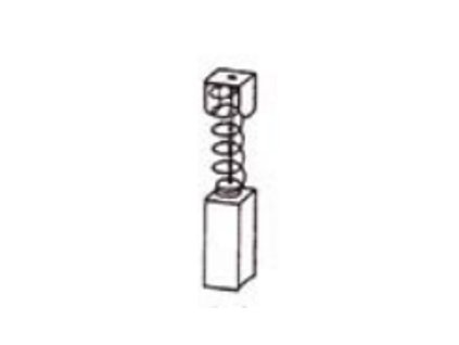 Náhradní uhlíky (2ks) pro stroje AEG (5 x 8 x 14 mm), typ 173