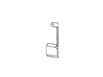 Uhlík (1ks) pro vysokozdvižné vozíky (6,3 x 22,2 x 20,6 mm), typ 61