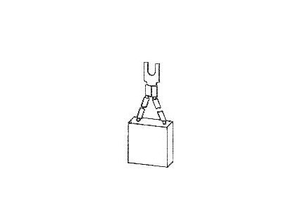 Uhlík (1ks) pro vysokozdvižné vozíky (12,5 x 40 x 27 mm), typ 31