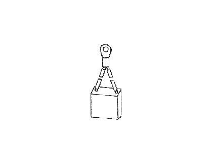 Uhlík (1ks) pro vysokozdvižné vozíky (12 x 32 x 32 mm), typ 14