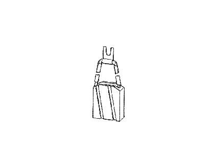 Uhlík (1ks) pro vysokozdvižné vozíky (12,5 x 32 x 40 mm), typ 109