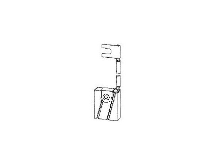 Uhlík (1ks) pro vysokozdvižné vozíky (12,5 x 25 x 32 mm), typ 195