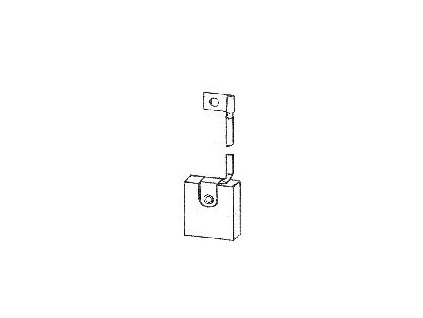 Uhlík (1ks) pro vysokozdvižné vozíky (11 x 30 x 33 mm), typ 261