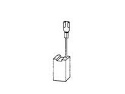 Náhradní uhlíky (2ks) pro stroje BOSCH (6,3 x 16 x 26 mm), typ 174