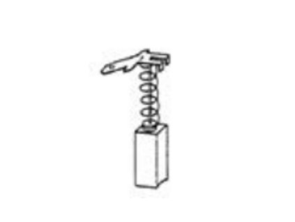 Náhradní uhlíky (2ks) pro stroje BOSCH (6,3 x 8 x 14 mm), typ 176