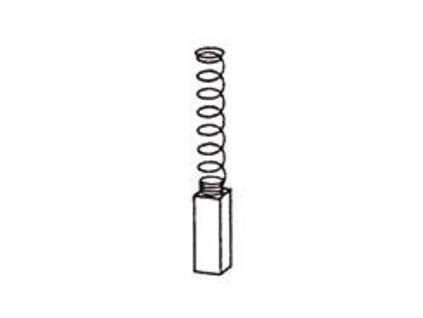 Náhradní uhlíky (2ks) pro stroje B&D (6,35 x 6,35 x 13 mm), typ 13