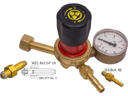 Redukčný ventil Propán 25/4 Bar max. 5 m3/h
