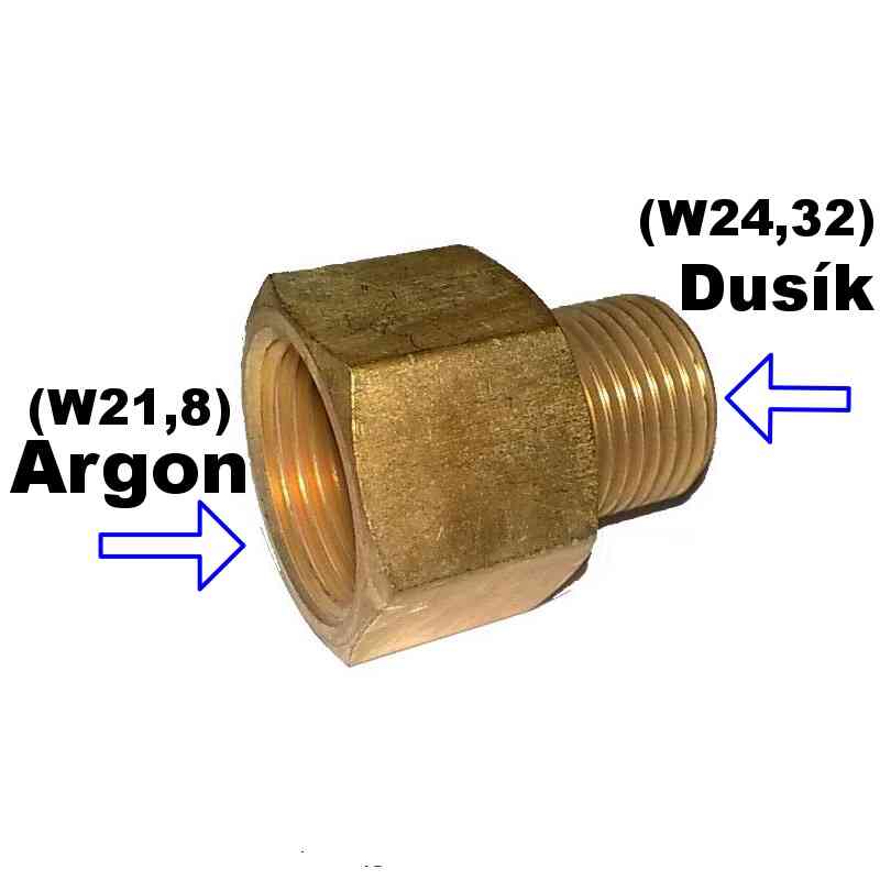 Přechodka W21,8 vnitřní na W24,32 vnější
