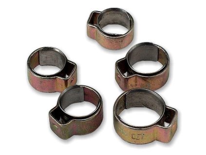 Hadicová spona s pérkem 6,1 mm -17,5 mm