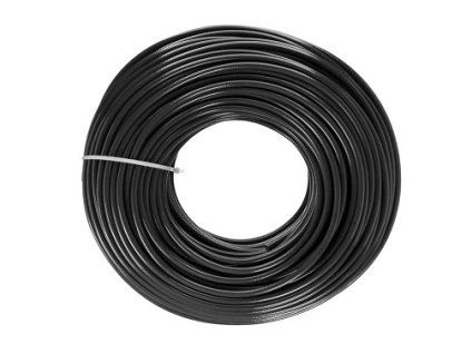 Hadice plynová opředená pr. 6mm černá