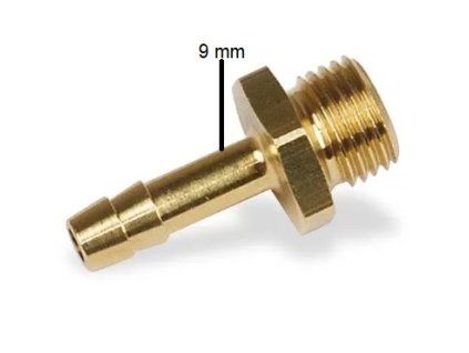 Hadicová vsuvka Ø 9 mm G1/4a