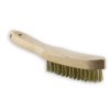 Drátěný kartáč MOSAZ 4 řady