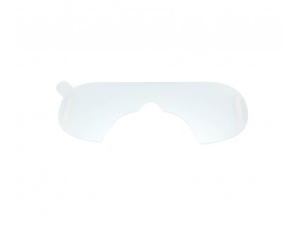 nalepovací ochranná folie na polomasku s utěsněnými brýlemi gvs