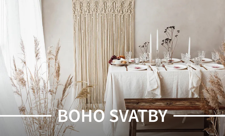 Boho svatby