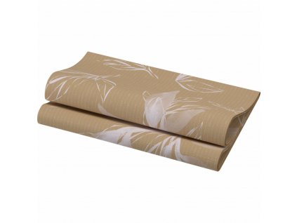 Ubrousek Dunisoft Bio Eco Leaves 40 cm x 40 cm 60 ks