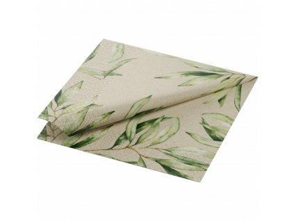 Papírový ubrousek Duni 33 cm x 33 cm Foliage 50 ks