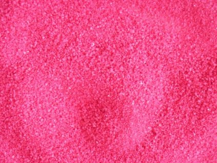 Dekorační písek sytě růžový 400 g - jemný aranžovací písek