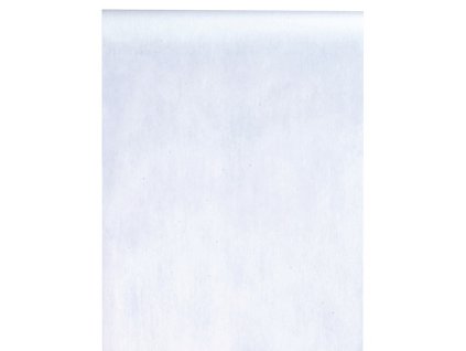 Vlizelín 30 cm x 10 m bílý - šerpa na slavnostní svatební stůl