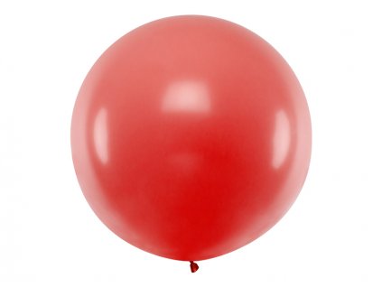 Svatební balón vínově červený  1 m - obří nafukovací balón