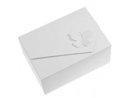 Krabička na svatební výslužku Motýlek - krabičky na svatební výslužky