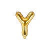 Fóliový balónek písmeno Y zlaté