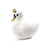 Plyšový polštářek labuť 34 x 35 cm - plyšový dárek pro radost