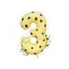 Fóliová číslice 3 gepard 68 x 98 cm - nafukovací balónky