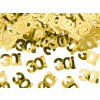 Narozeninové konfety 30! zlaté 15 x 10 mm 15g